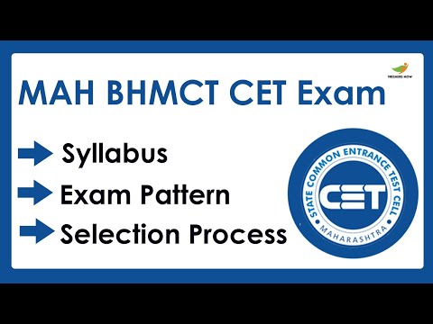 MAH BHMCT CET Syllabus & Exam Pattern 2023