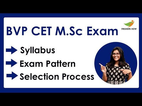 BVP CET M.Sc Nursing Syllabus & Exam Pattern 2022-2023