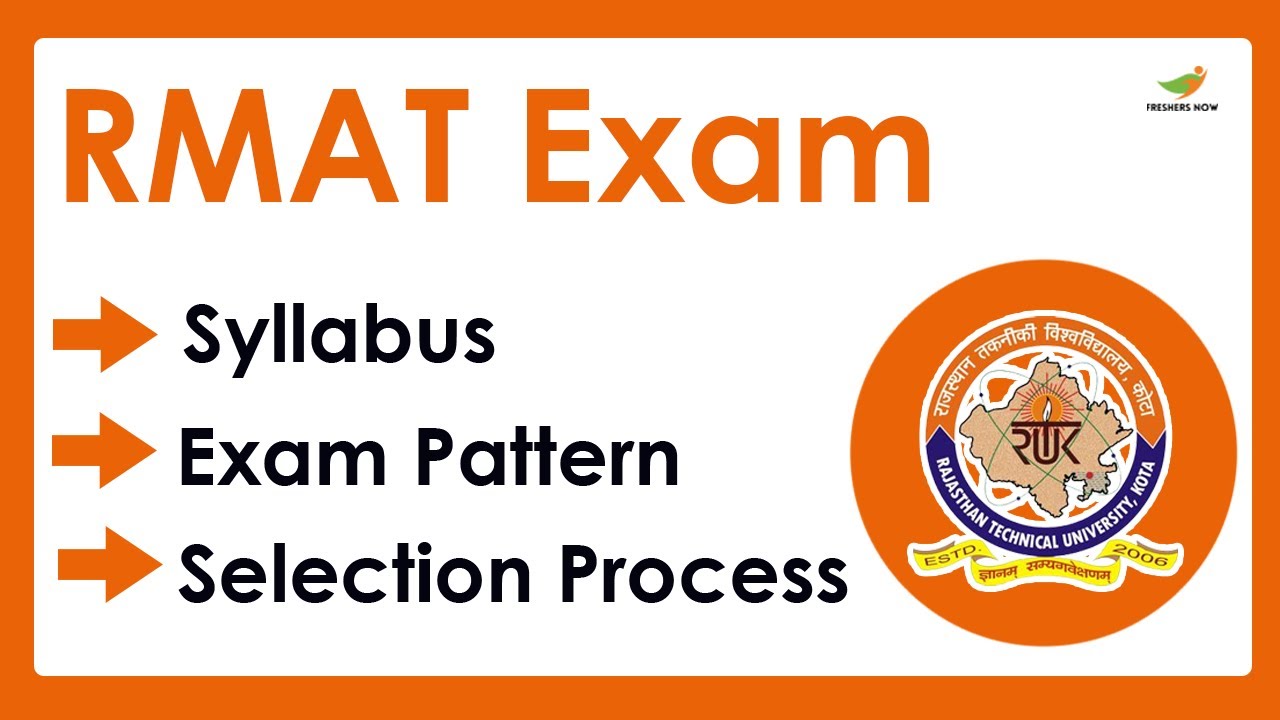 RMAT Syllabus 2023 | Exam Pattern for RMAT Entrance Exam 2023