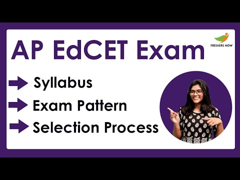 AP EdCET Syllabus 2022-2023 Exam Pattern | English, GK, Aptitude, Maths, Physics, Social, Science