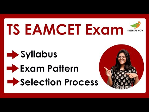 TS EAMCET Syllabus and Exam Pattern (MPC, BiPC) | Telangana EAMCET 2022-2023