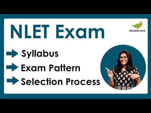 NLET Syllabus 2022-2023 Exam Pattern | NEF Law College NLET Topic Wise Syllabus