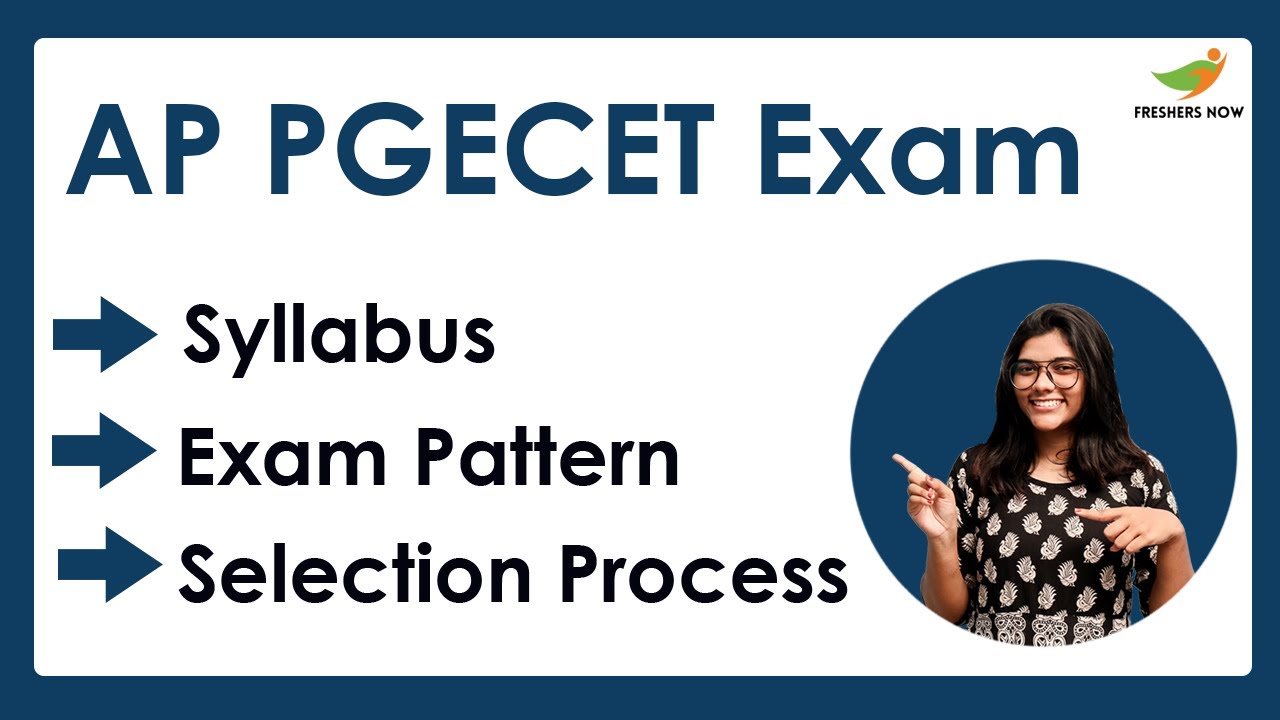 AP PGECET Syllabus 2022-2023 Syllabus and Exam Pattern