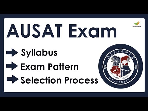 AUSAT Syllabus 2023 | Exam Pattern for AUSAT Entrance Exam 2023