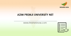 Azim Premji University NET 2024 | Application Form