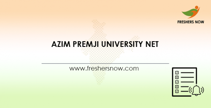 Azim Premji University NET