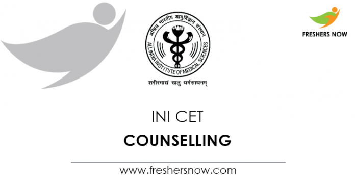 INI CET Counselling