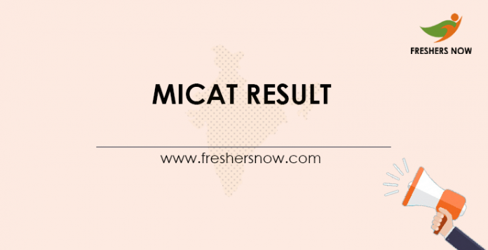 MICAT Result