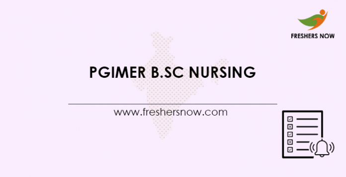 PGIMER B.Sc Nursing