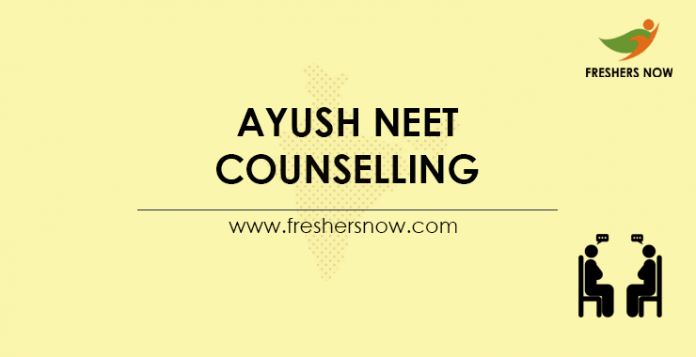 AYUSH NEET Counselling