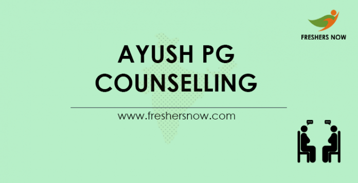 AYUSH PG Counselling