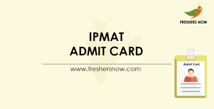 IPMAT Admit Card