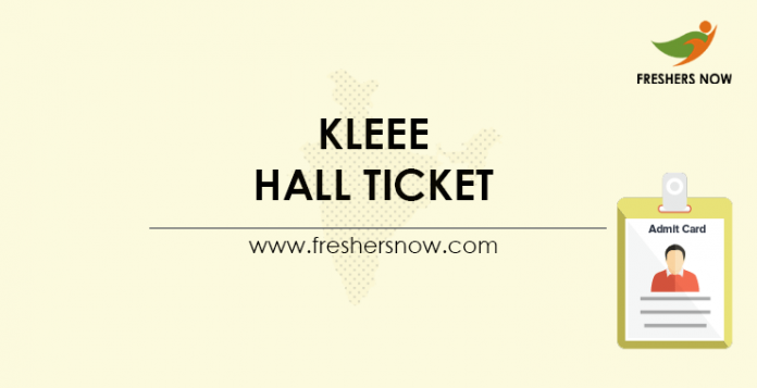 KLEEE Hall Ticket