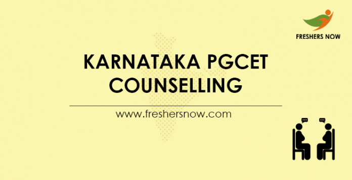 Karnataka PGCET Counselling