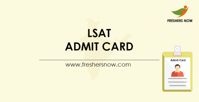 LSAT Admit Card