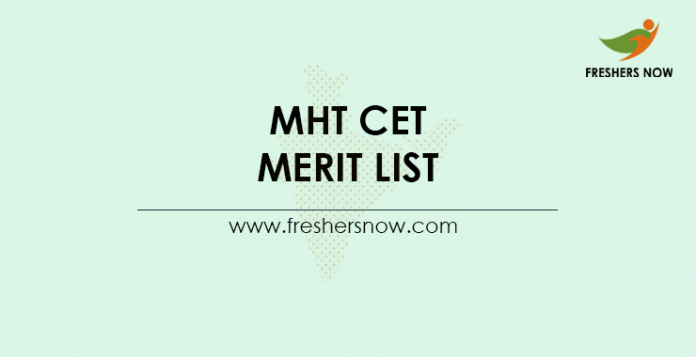 MHT CET Merit List