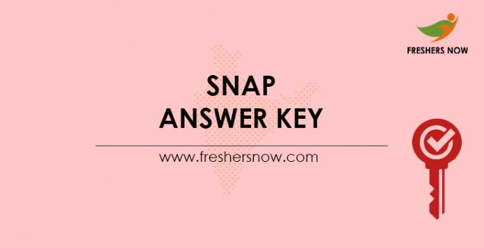 SNAP Answer Key