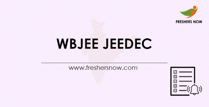 WBJEE JEEDEC 2021