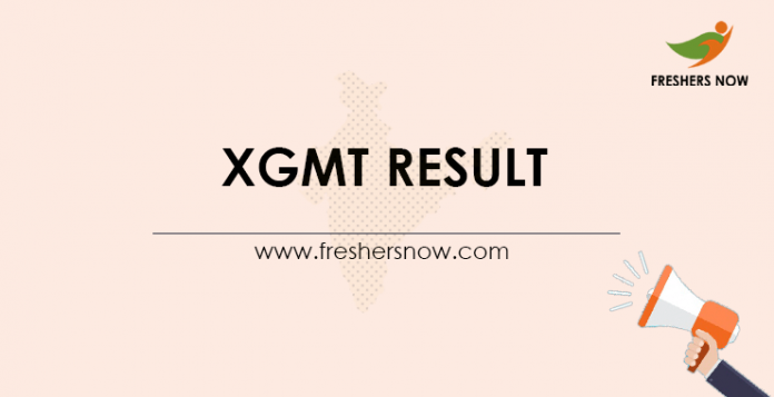 XGMT Result