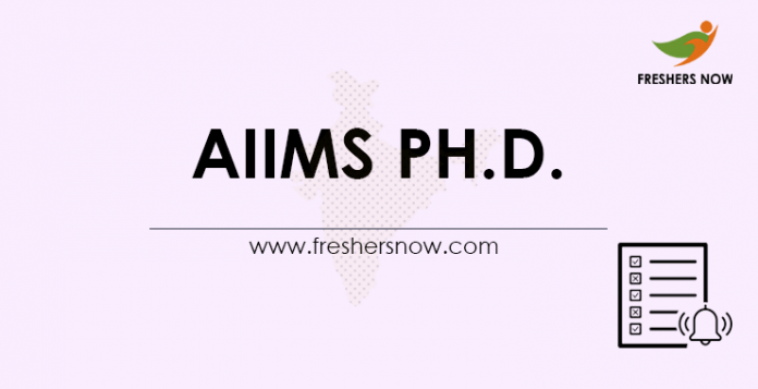 AIIMS Ph.D. Entrance Exam