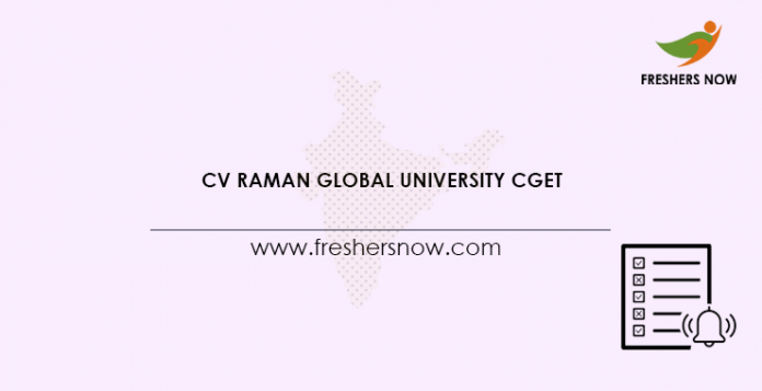 CV Raman Global University CGET