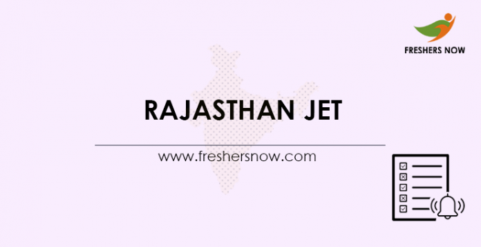 Rajasthan JET