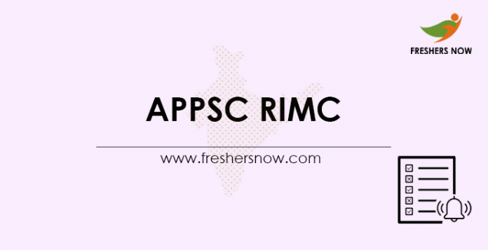 APPSC-RIMC