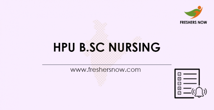 HPU B.Sc Nursing