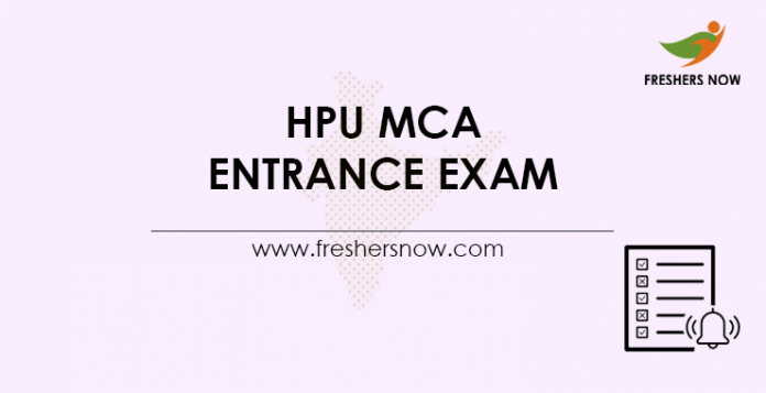 hpu-mca-entrance-exam-2022-application-form-released-exam-date