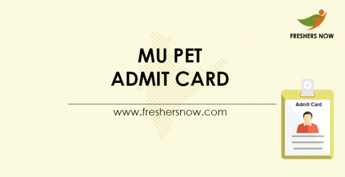 MU-PET-Admit-Card