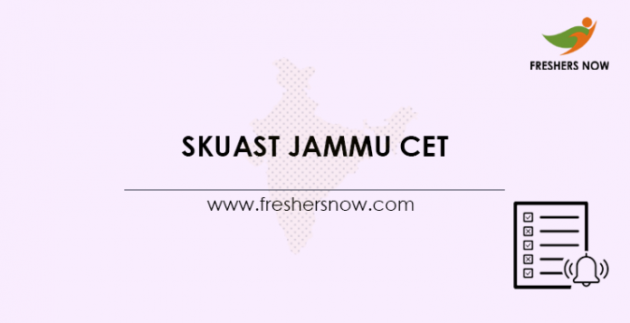 SKUAST Jammu CET