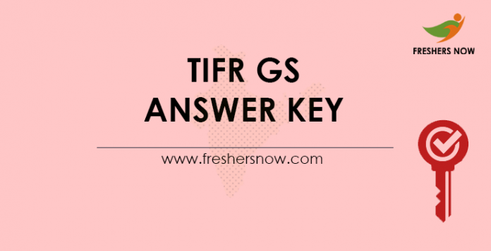 TIFR GS Answer Key