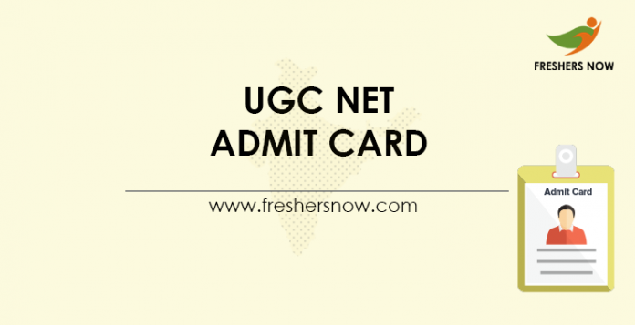 UGC NET Admit Card