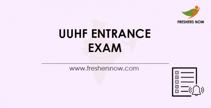 UUHF Entrance Exam