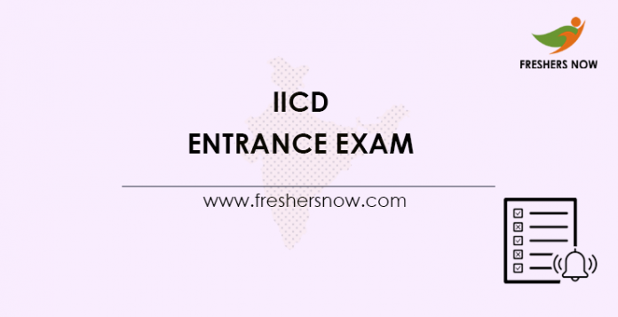 IICD Entrance Exam