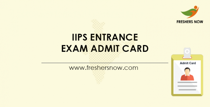 IIPS-Entrance-Exam-Admit-Card