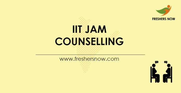 IIT JAM Counselling