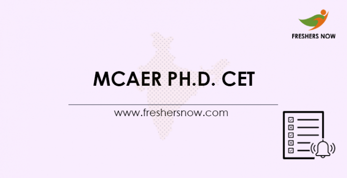 MCAER-Ph.D.-CET