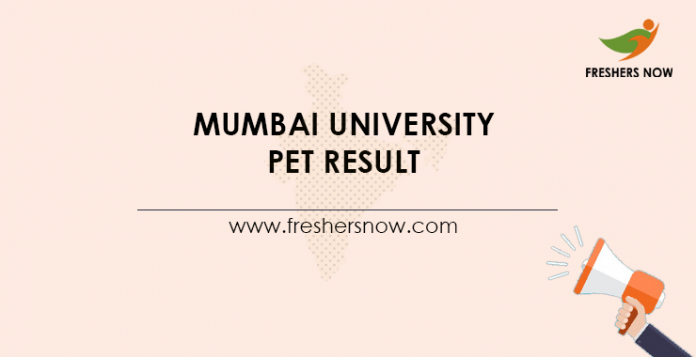 Mumbai University PET Result