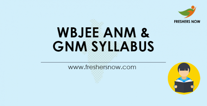 WBJEE-ANM-&-GNM-Syllabus