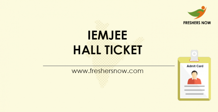 IEMJEE-Hall-Ticket