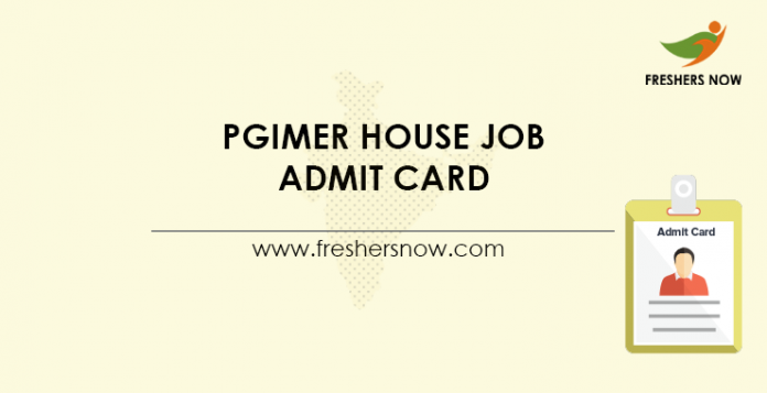 PGIMER-House-Job-Admit-Card