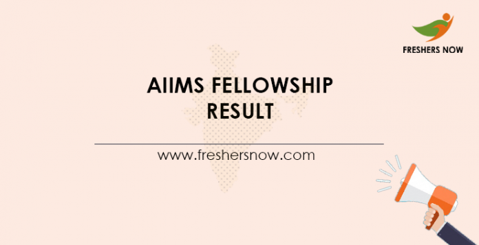 AIIMS-Fellowship-Result