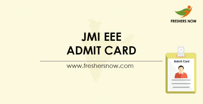 JMI-EEE-Admit-Card