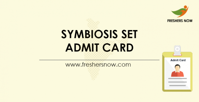 Symbiosis-SET-Admit-Card