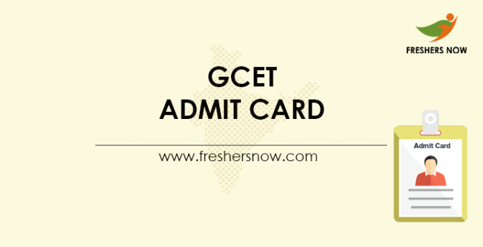 GCET-Admit-Card