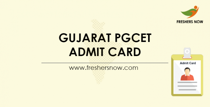 Gujarat-PGCET-Admit-Card