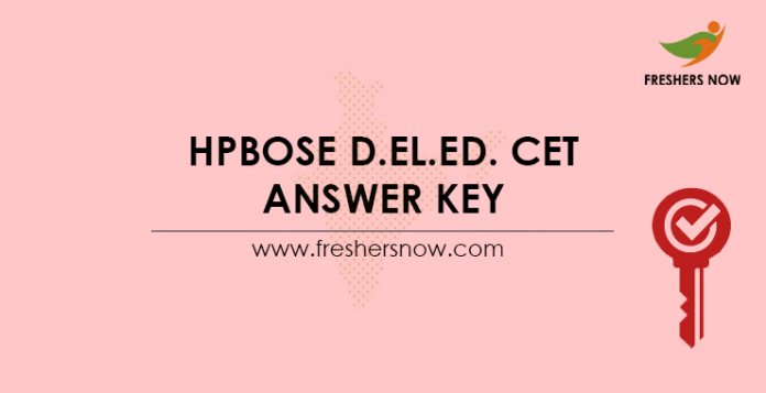 HPBOSE-D.El.Ed.-CET-Answer-Key