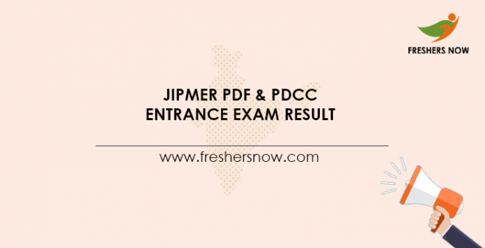 JIPMER-PDF-&-PDCC-Entrance-Exam-Result