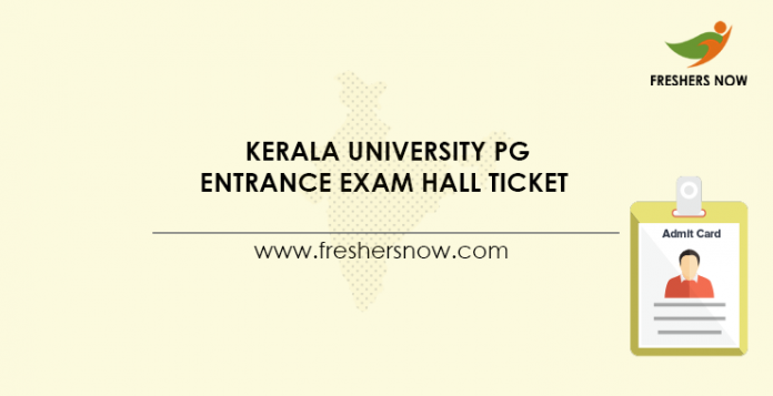 Kerala-University-PG-Entrance-Exam-Hall-Ticket